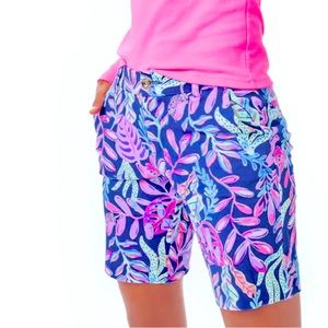 Lilly Pulitzer 9” Natia Mid-Rise Knit Short Size 10